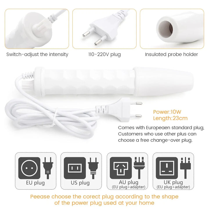 High Frequency Electrode Wand